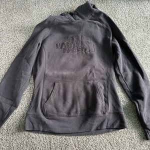 Navy North Face hoodie